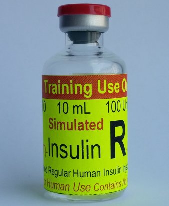 Simulated Insulin-R (10 vials/unit)