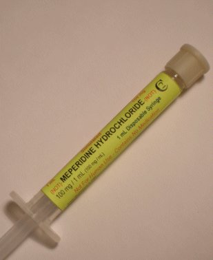 Simulated Meperidine HCl Preloaded Syringe (5 syringes / unit)