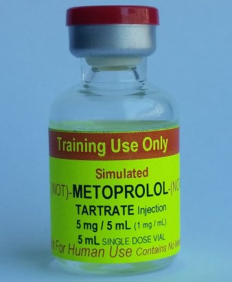Simulated Metoprolol, 5 mg/ 5 mL (10 vials/unit)